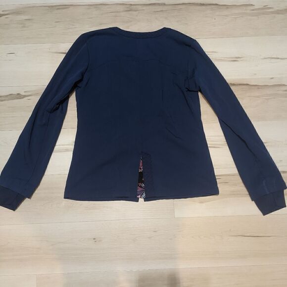 VERA BRADLEY Women's Navy Blue Zip-Up Lightweight Jacket Size Extra Small - Picture 2 of 4